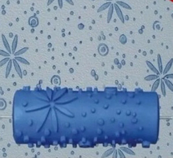 5 &quot3D узор декоративный ролик рельефная краска резиновый роликовый рукав