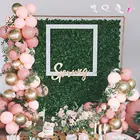 96 шт., розовые и золотые воздушные шары