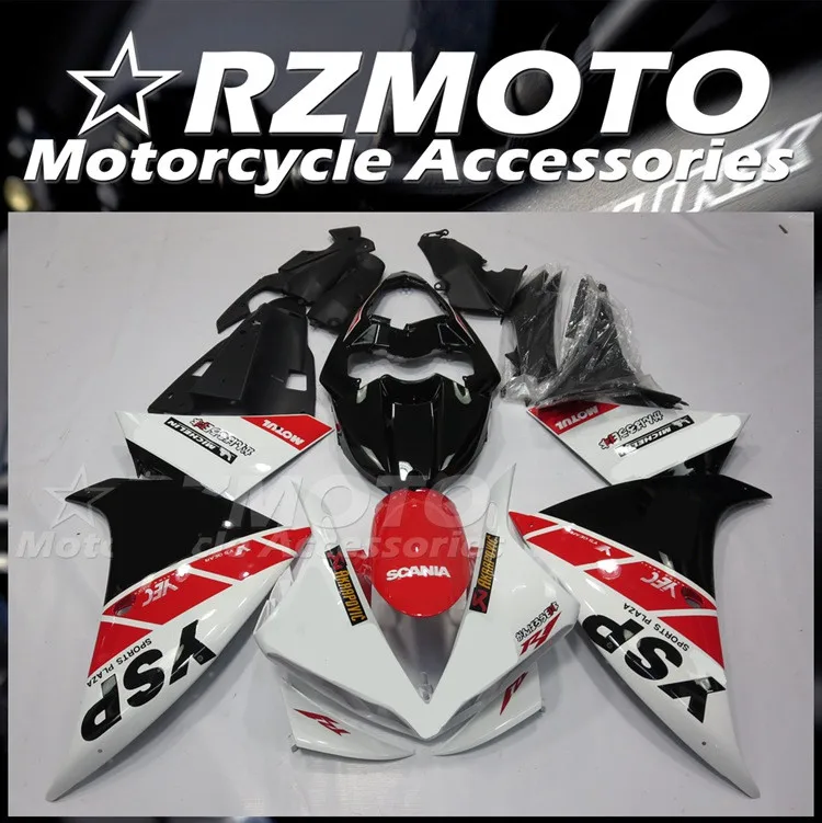 

4Gifts New ABS Motorcycle Whole Fairings Kit fit for YAMAHA YZF- R1 2009 2010 2011 09 10 11 Bodywork set YSP