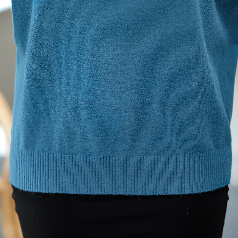 ASLTW женский свитер новый осенне-зимний пуловер Трикотаж с длинным рукавом