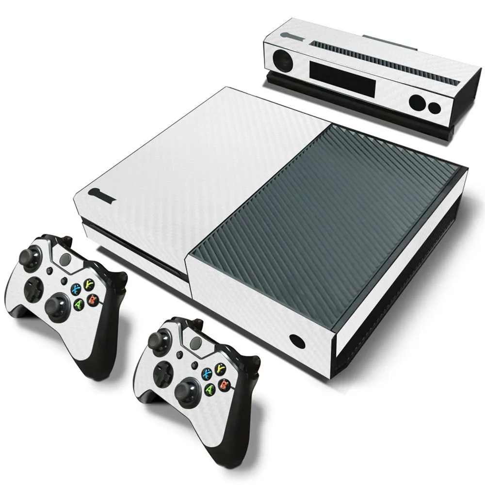 Наклейка из углеродного волокна для Microsoft xbox one наклейка консоли + геймпад kinect