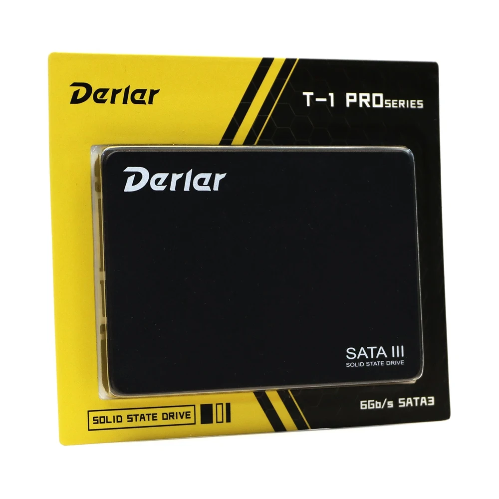Твердотельный накопитель (SSD) Derlar T1 PRO 64Гб/128Гб/256Гб/512Гб/1Тб 2.5" SATA3|Внутренние