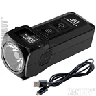NITECORE TUP USB зарядным кабелем 1000 лм металлический брелок из нержавеющей стали светильник EDC фонасветильник Кнопка доставка