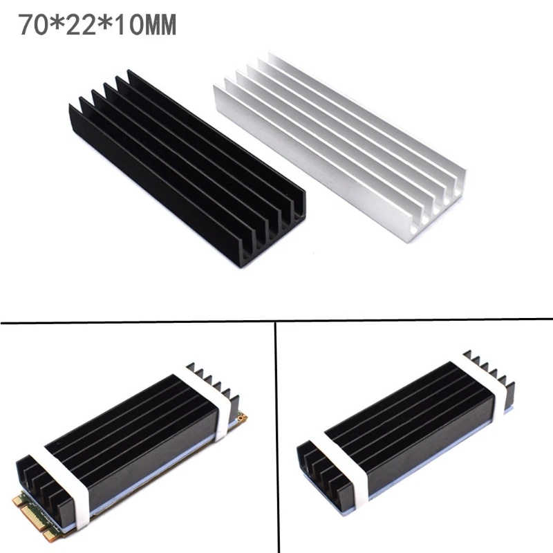 

M.2 SSD Heatsink Kits fit for PS5/PC M.2 Thermal Pad with 3.6W/-mk Thermal Conductivity for M.2 NVMe SSD CPU GPU Chipset
