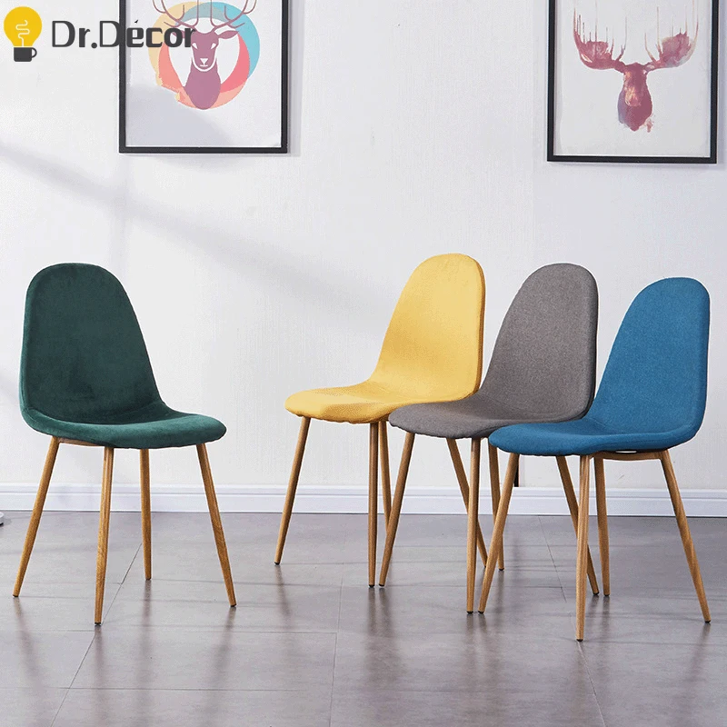 

Nordic Minimalism Office Dining Chair Restaurant Chair Office Meeting Computer Chair Solid Wood Study Learning Leisure Chair