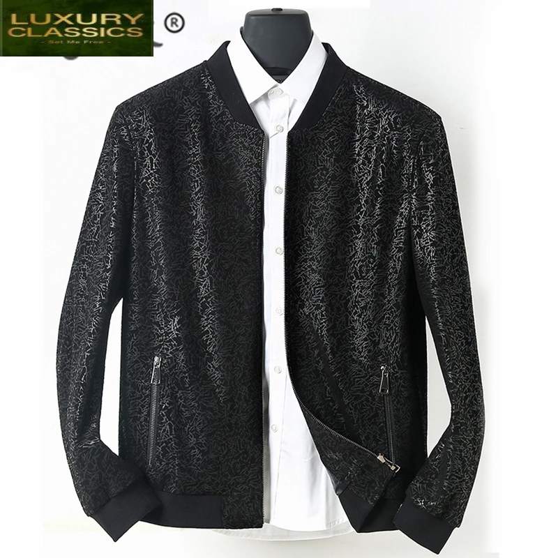 Мужской пуховик из натуральной овечьей кожи мотоциклетная куртка 100% на утином