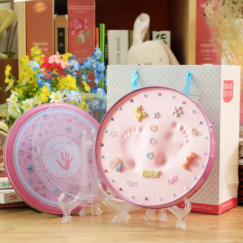 Лепка для лепки детская сделай сам Детская слизь отпечаток рук цветная глина