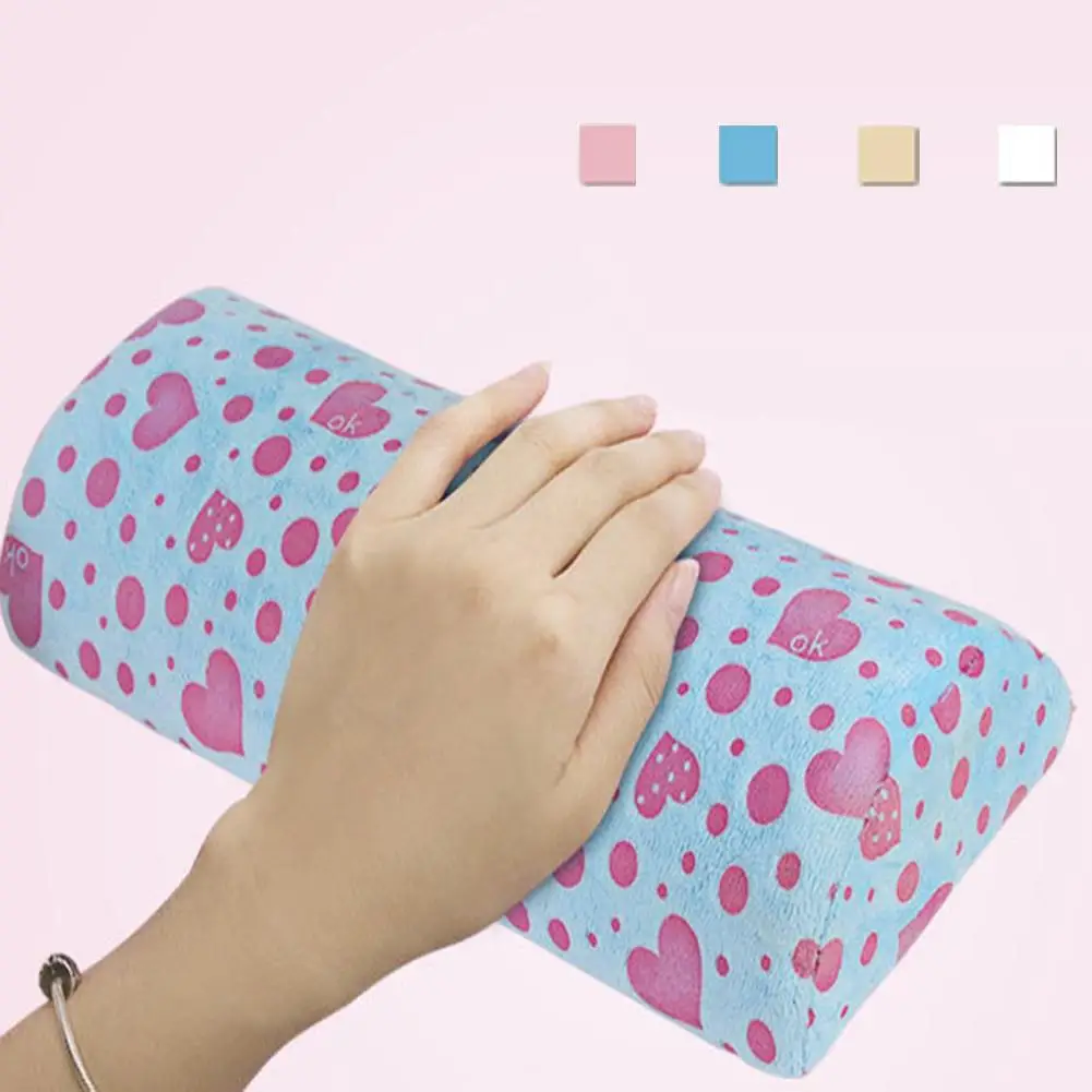 

Heart Removable Soft Nail Art Hand Cushion Pillow Arm Rest Support Manicure Tool