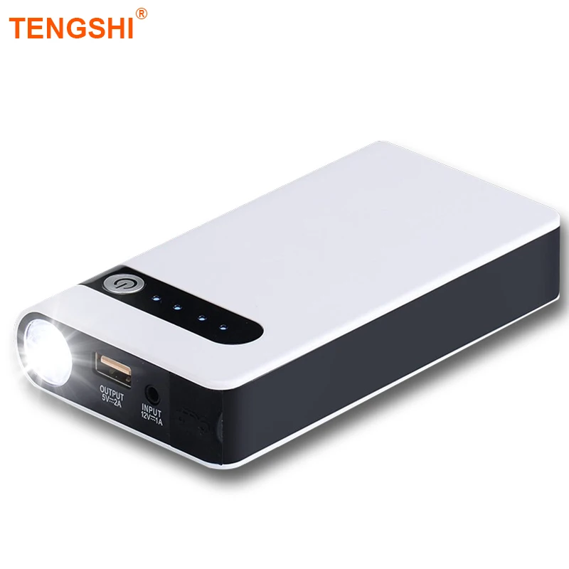 Скидка Портативное автомобильное пусковое устройство 12 В, зарядное устройство для аккумулятора, внешний аккумулятор USB, пусковое устройство, пуск...