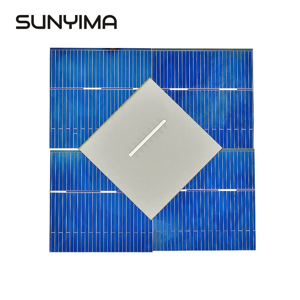 SUNYIMA поликристаллические солнечные элементы 0 5 В 25 Вт 39*39 мм кремния для DIY Мини