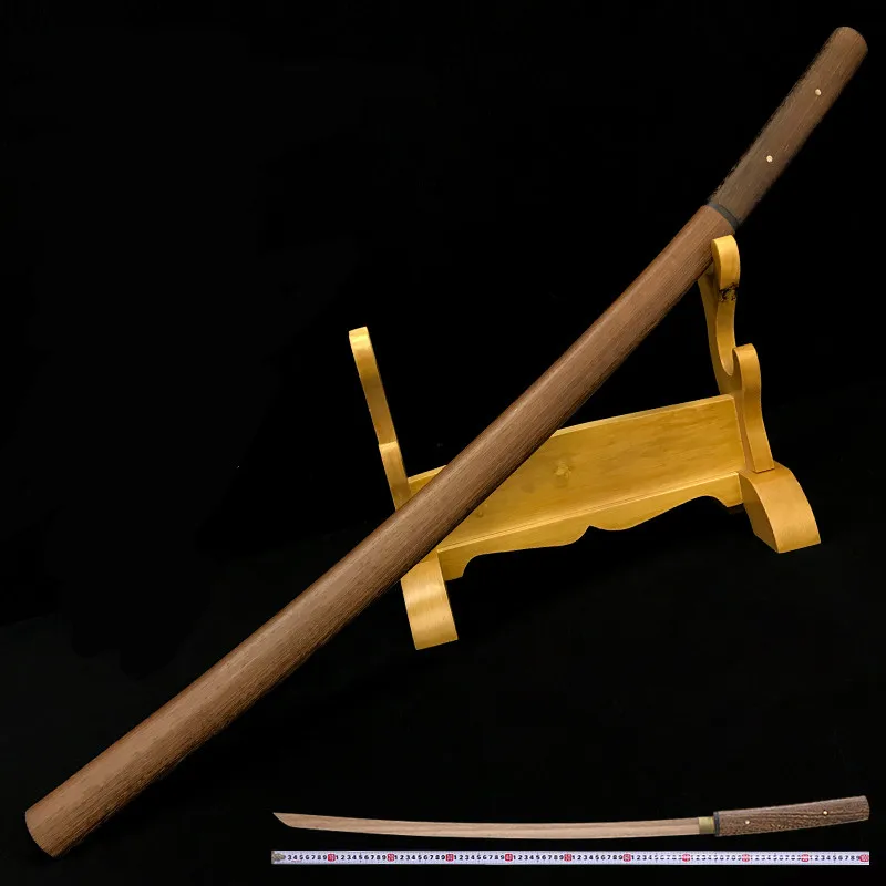 pear wood sword self-defense integrated long knife short sword Dongyang cold weapon warrior blade Not edged