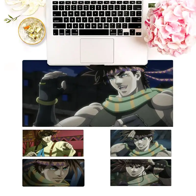 

Hot Selling JoJo Joseph Joestar Mouse Pad Gaming MousePad Large Big Mouse Mat Desktop Mat Computer Mouse pad For Overwatch