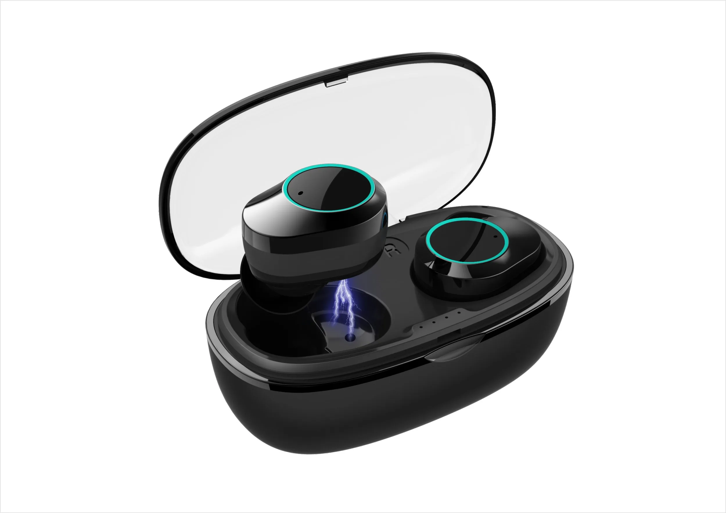 Беспроводные наушники Kumi T5S Bluetooth шумоподавление 3300 мач с зарядным устройством
