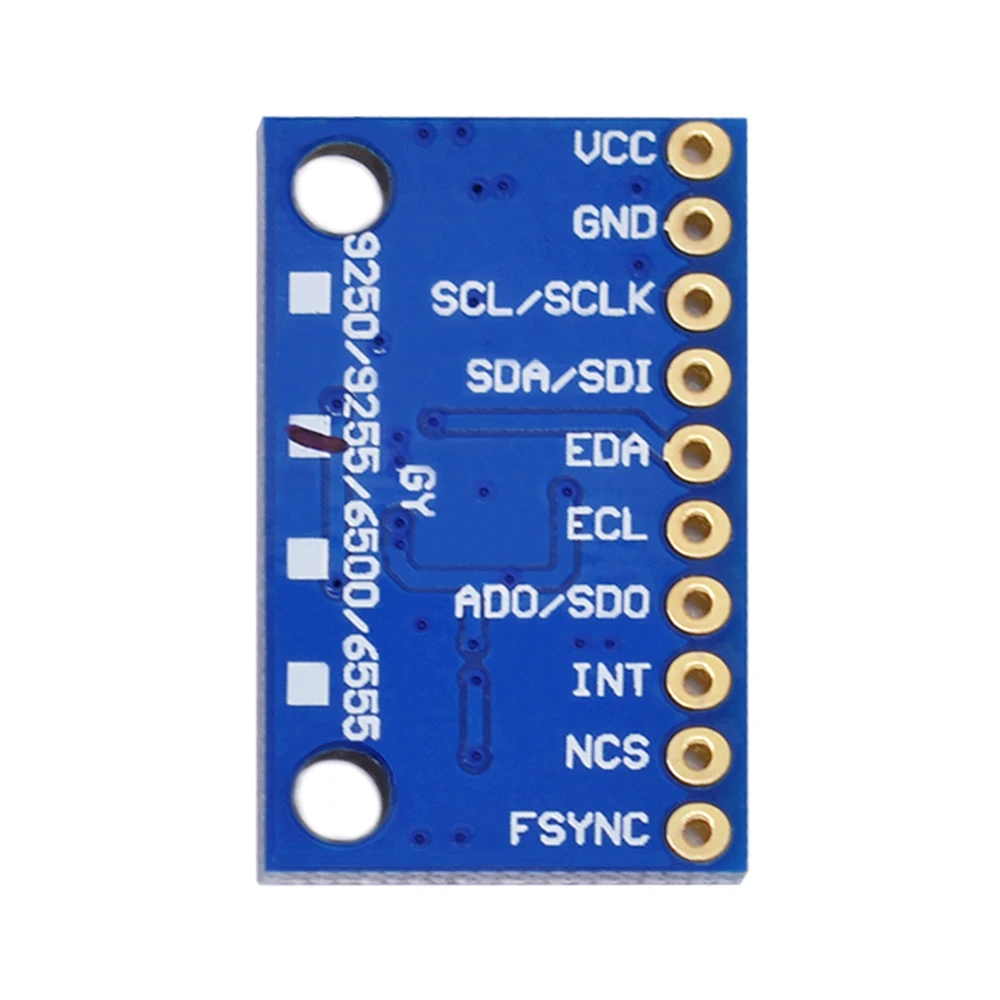 3 5V IIC оригинальный MPU 9255 заменить 6050 9150 9250 9DOF 9 оси гироскопа Акселерометр