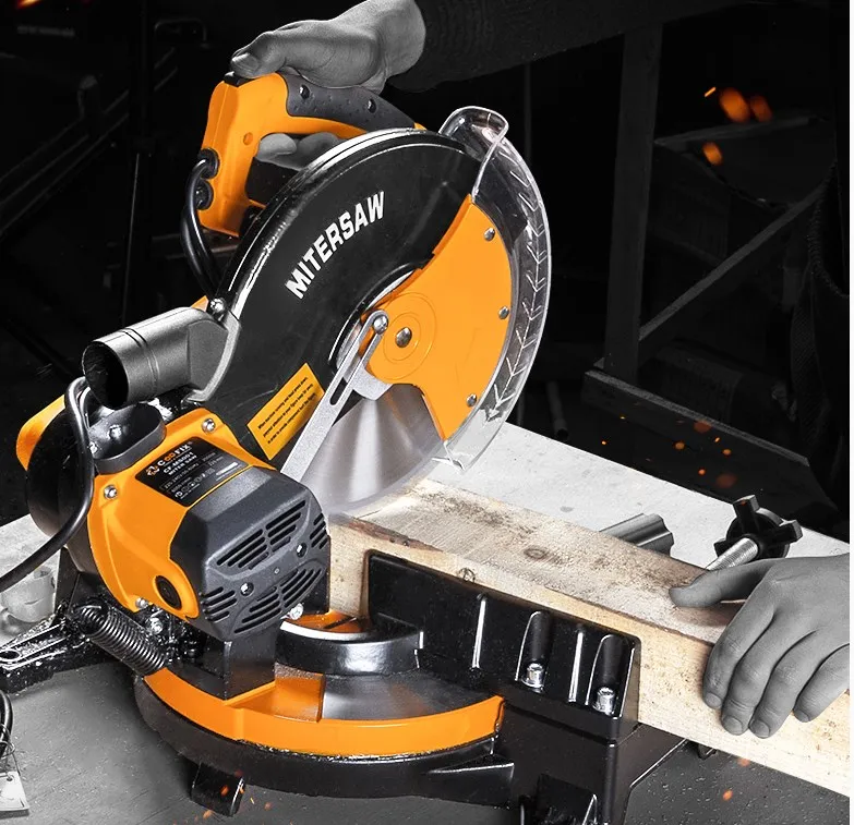 

10 inch 255mm multifunctional saw aluminum machine woodworking aluminum cutting machine 45 degree miter saw aluminum machine