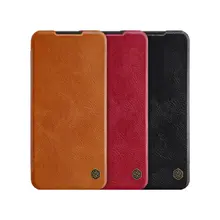 Redmi K30 Pro K30Pro K30S Case NILLKIN Qin Flip Cover leather Cases For Xiaomi POCO X2 F2 Pro X3 NFC Funda Bag Mi 10T Pro Cases