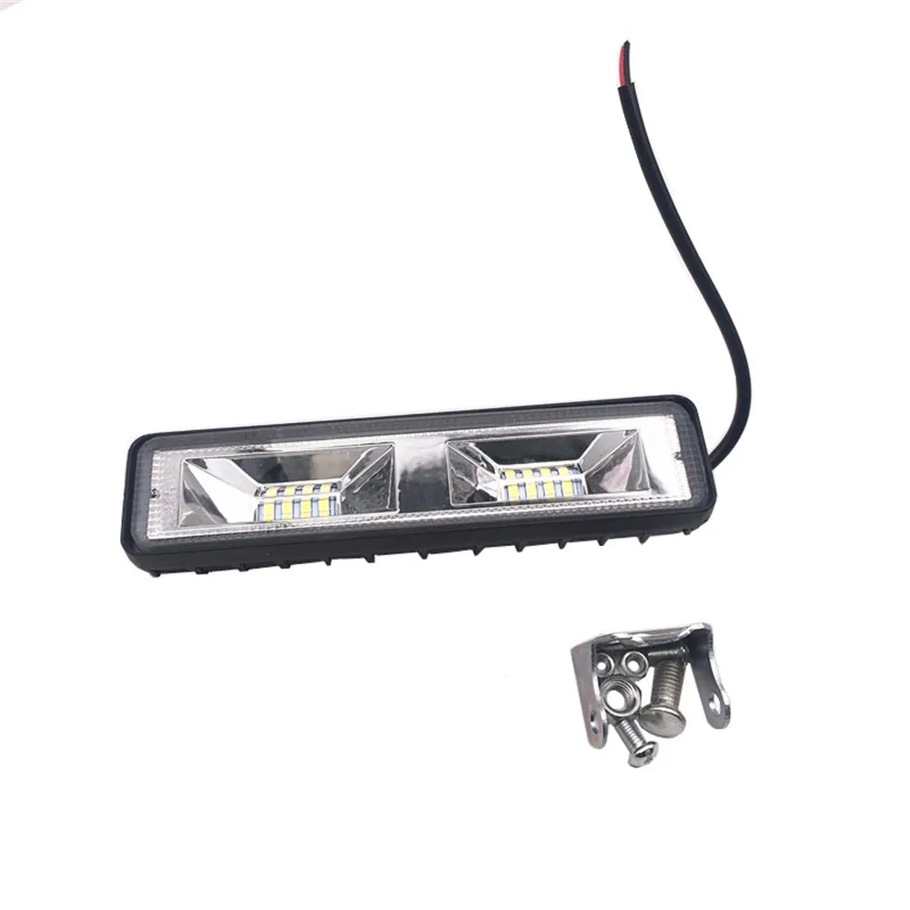 12-24V LED Headlights for Auto Motorcycle Truck Boat Tractor Trailer TAV Spot Flood Light Bar Offroad Fog | Автомобили и