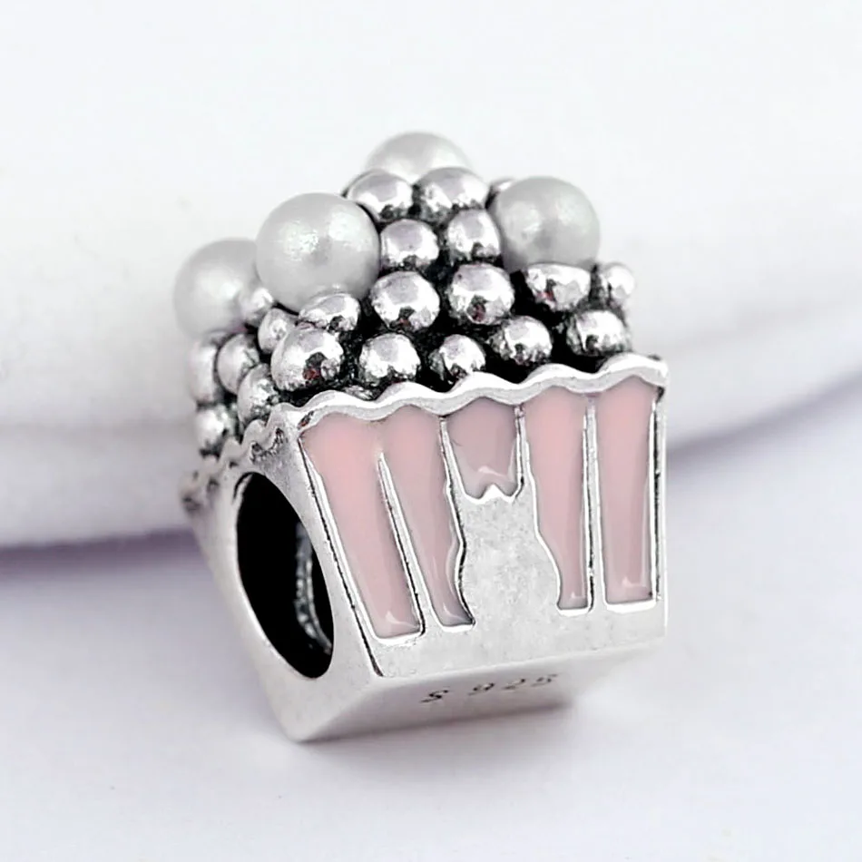 Brilliant Bow Enchanted Tea Pot Signature Scent Playing Cards Charms Fit Pandora Bracelet 925 Sterling Silver Bead DIY Jewelry