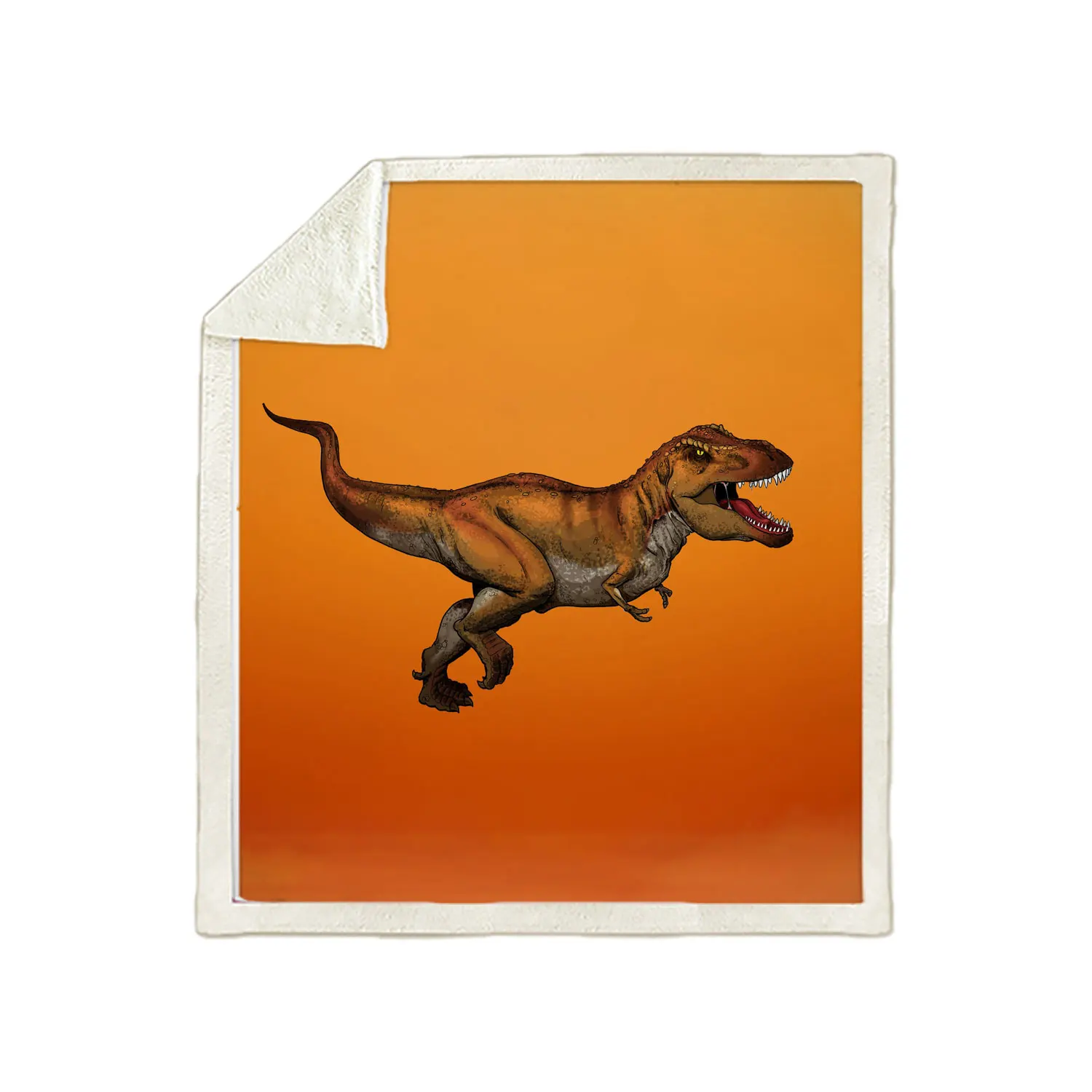 

SONSPEE 3D Animal Dinosaur Theme Leisure Printing Blanket Single Dormitory Entertainment Fashion Trend Air Conditioning Blanket