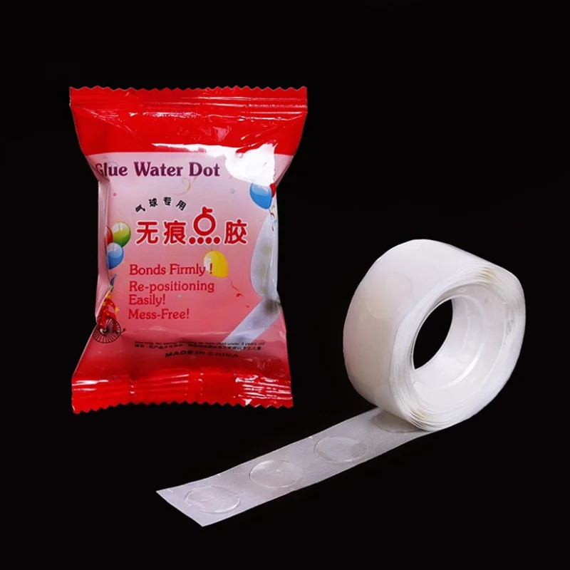 100 шт./рулон съемный шар крепления клея прикрепить воздушные шары на потолке