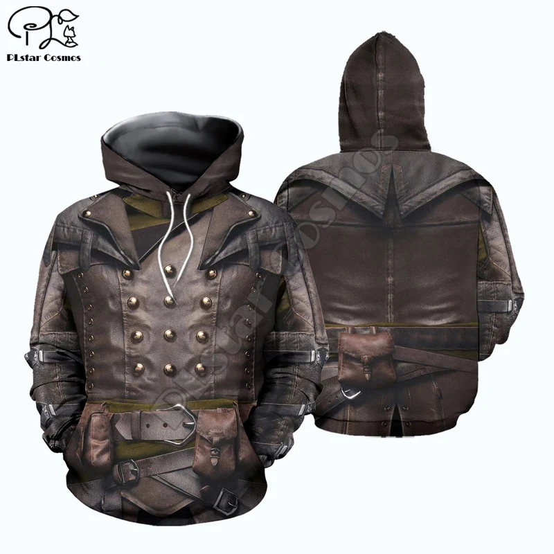 PLstar Cosmos 3DPrint Armor Рыцари воин темплар кавалер Косплей Harajuku уличная одежда Смешные