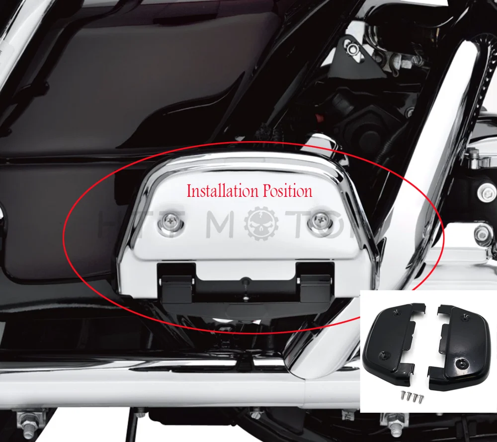 Бесплатная доставка на вторичном рынке запчасти для мотоцикла черные чехлы