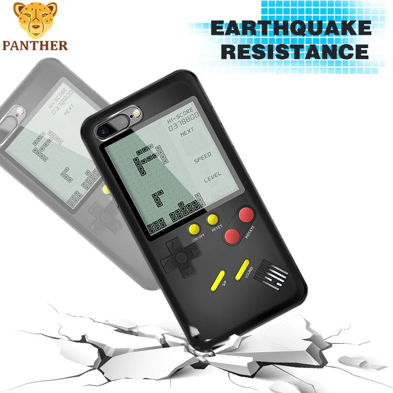 Игровые консоли Tetris для iPhone чехол Мини Ручной игровой плеер 6/6s ретро игровая