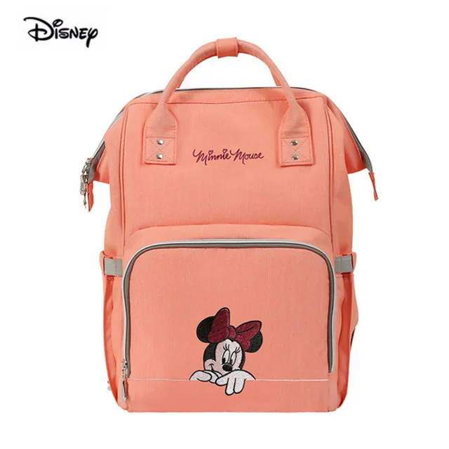 Disney mochila bebe maternidade рюкзак для детских подгузников с usb сумка-Органайзер для детских колясок водонепроницаемая сумка для детских колясок - Цвет: 21