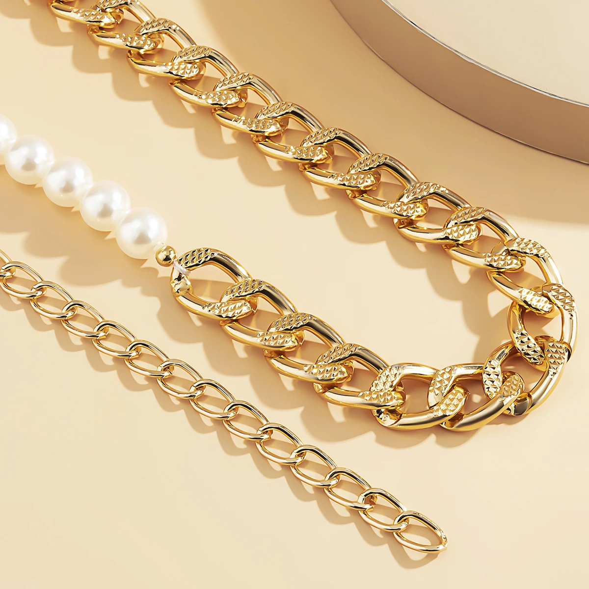 

New Elegant Simulated Pearls Body Chain Waist Chain Adjustable Thin Ladies Strap Dress Belt Sexy Bikini Body Jewelry Waistband