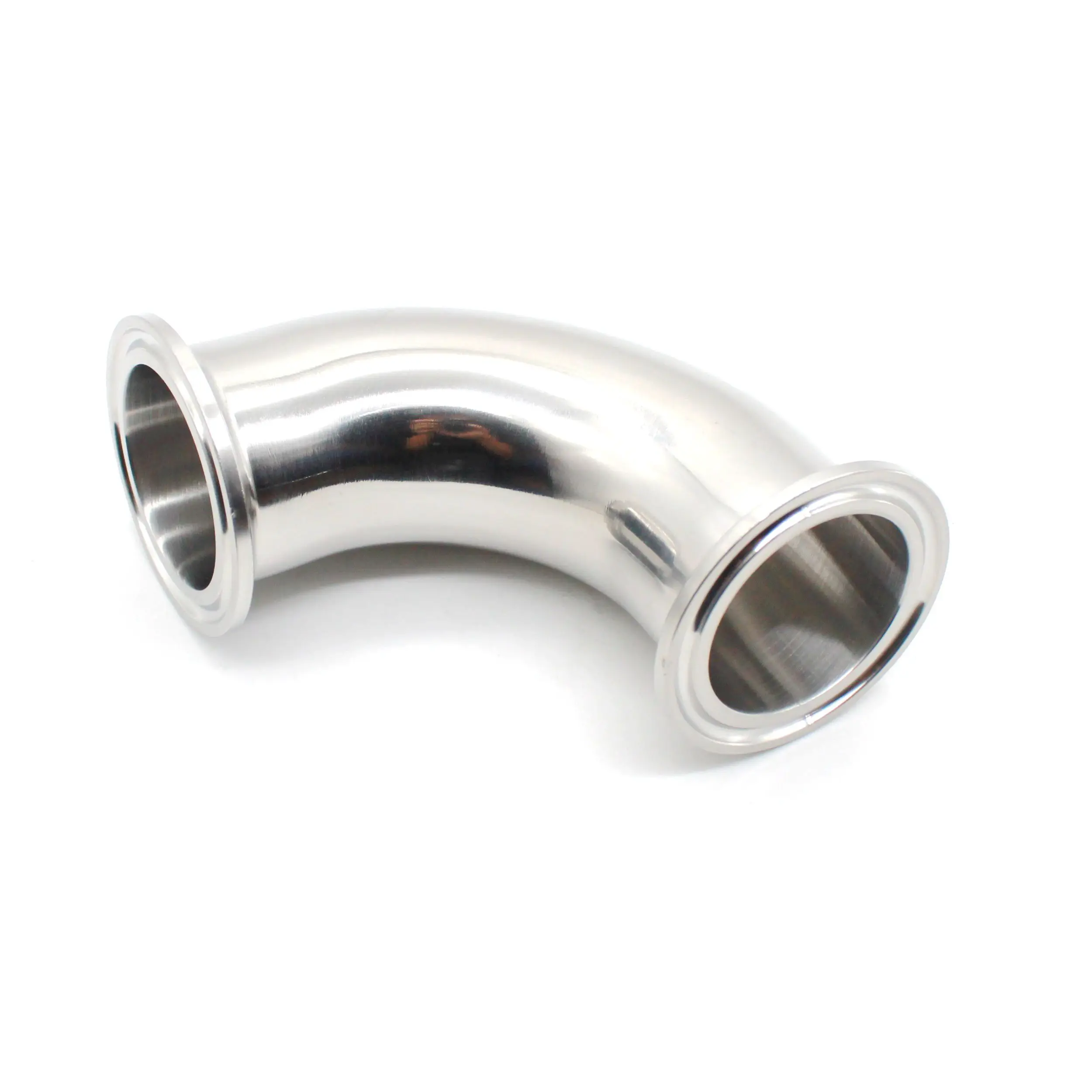 SS304 санитарный фитинг из нержавеющей стали 3/4 &quot 4&quot Tri Clamp 90 градусов для труб