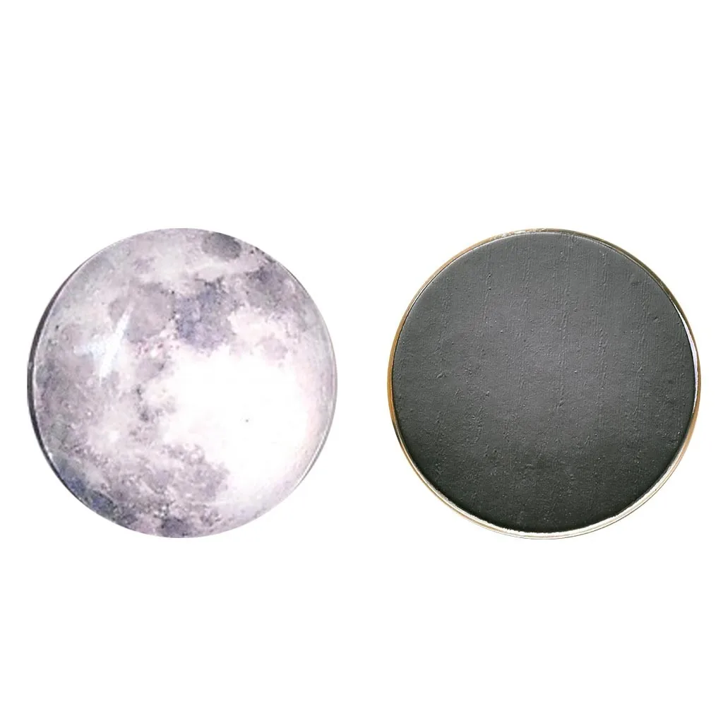 12 шт. магнитные наклейки на холодильник с изображением Вселенной Луны