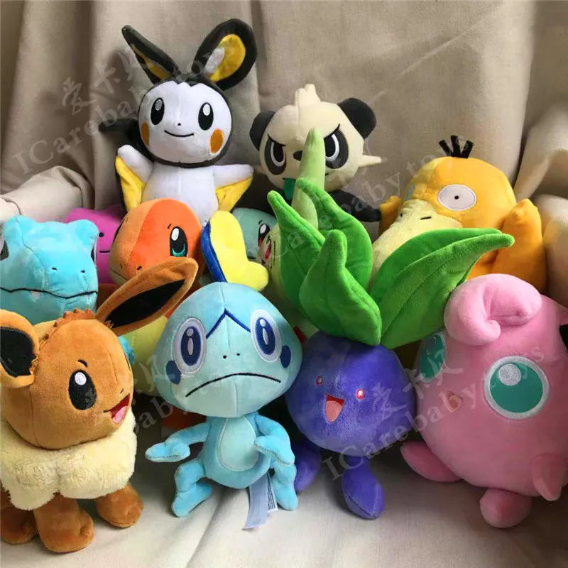 

New Oddish 25cm Plush Doll Stuffed Anime Cartoon Soft Party Gifts Stuffed Toys