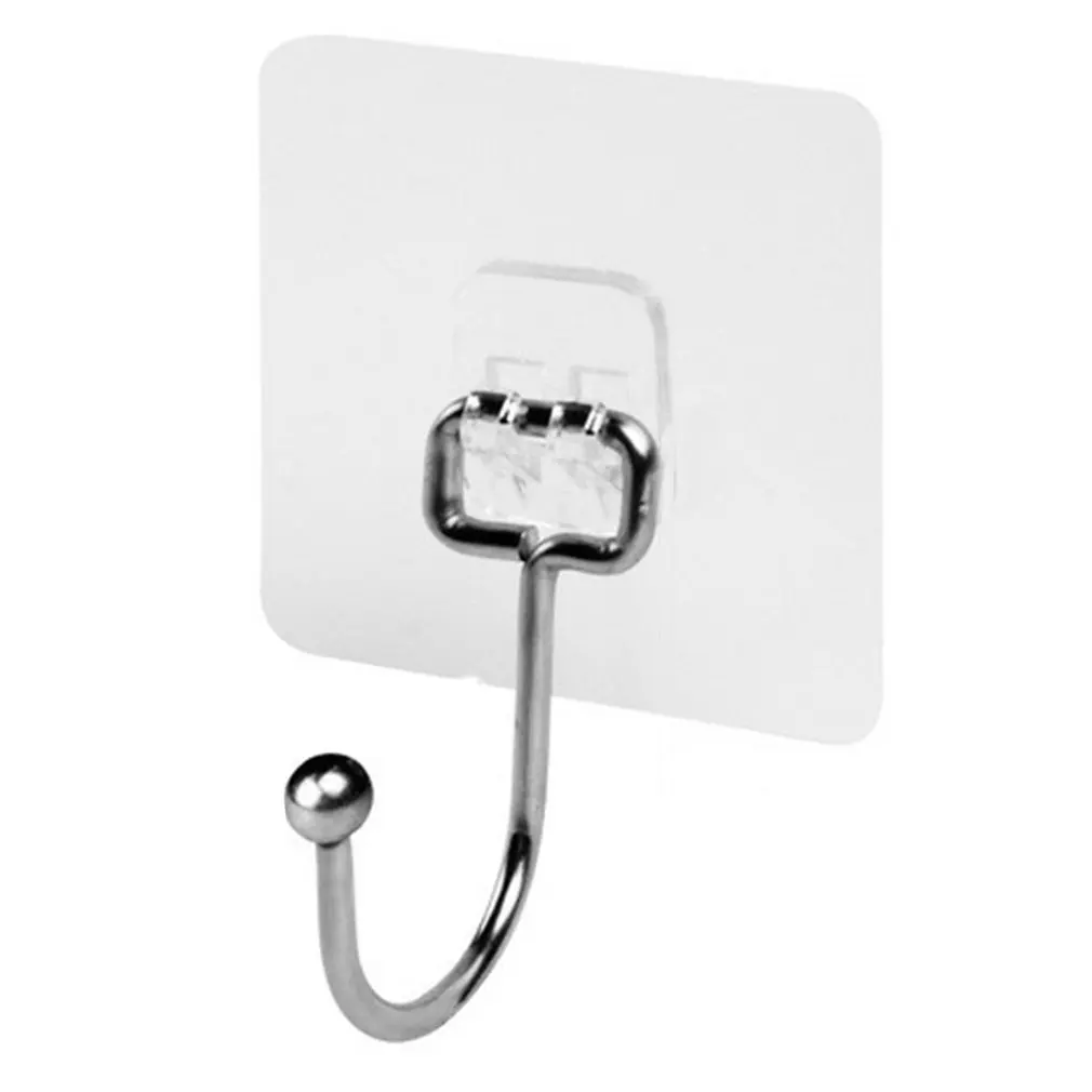 

Крепкий Большой Крючок, липкий крючок, крючок из нержавеющей стали, крючок на заднюю дверь, большой свободный от отверстий