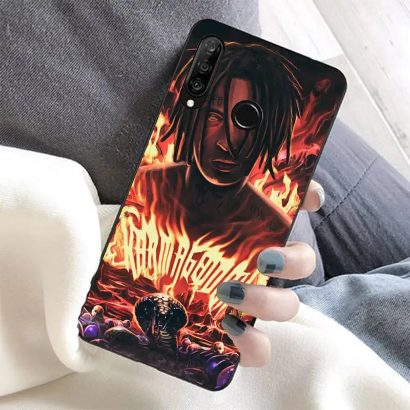 FHNBLJ Kizaru Rapper Россия чехол для телефона Huawei Honor 10 8X 9 lite view 20 8c 9X pro 5A play | Мобильные