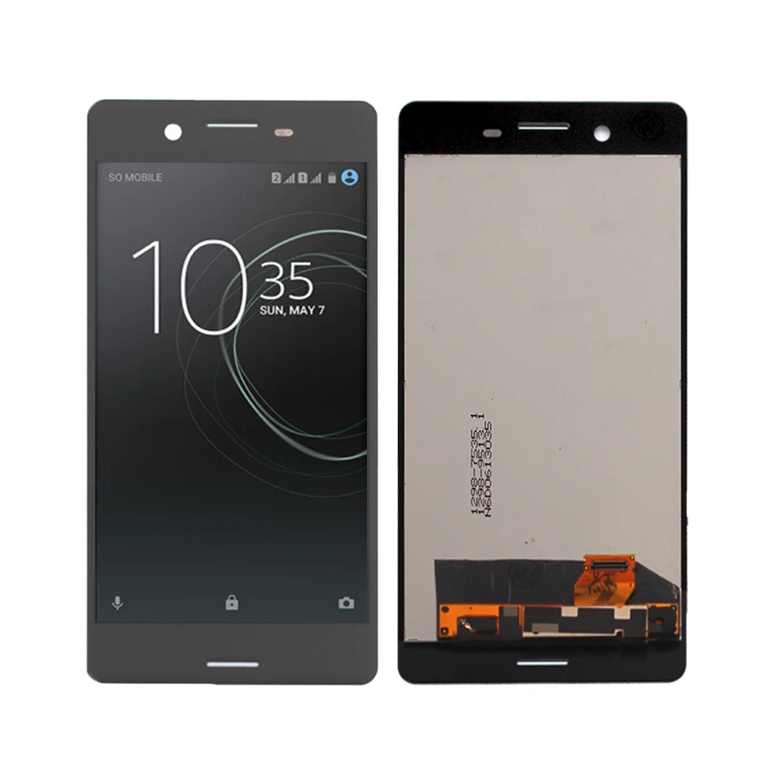 for sony xperia x performance lcd display digitizer assembly for sony xperia xp f8131 f8132 display screen lcd phone parts frame free global shipping