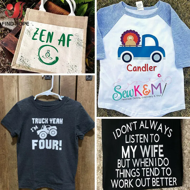 15 листов в упаковке Термотрансферная виниловая футболка из искусственной кожи