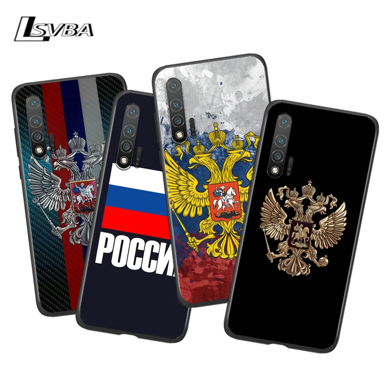 

Russia Flag For Huawei Nova 7SE 5G 7i 6SE 5T 5i 5Z 5 4E 4 3i 3E 3 2i 2 Pro Lite 2 2017 Silicone Phone Case