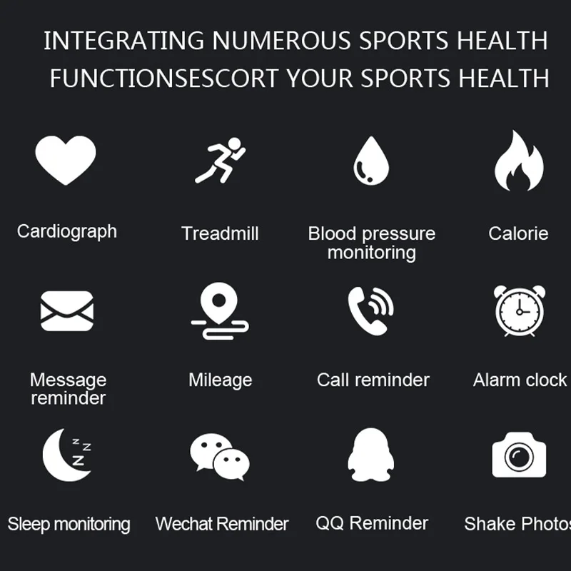 m5 smart watch men women smartwatch blood pressure heart rate monitor sport fitness tracker bracelet smart watches for xiaomi free global shipping