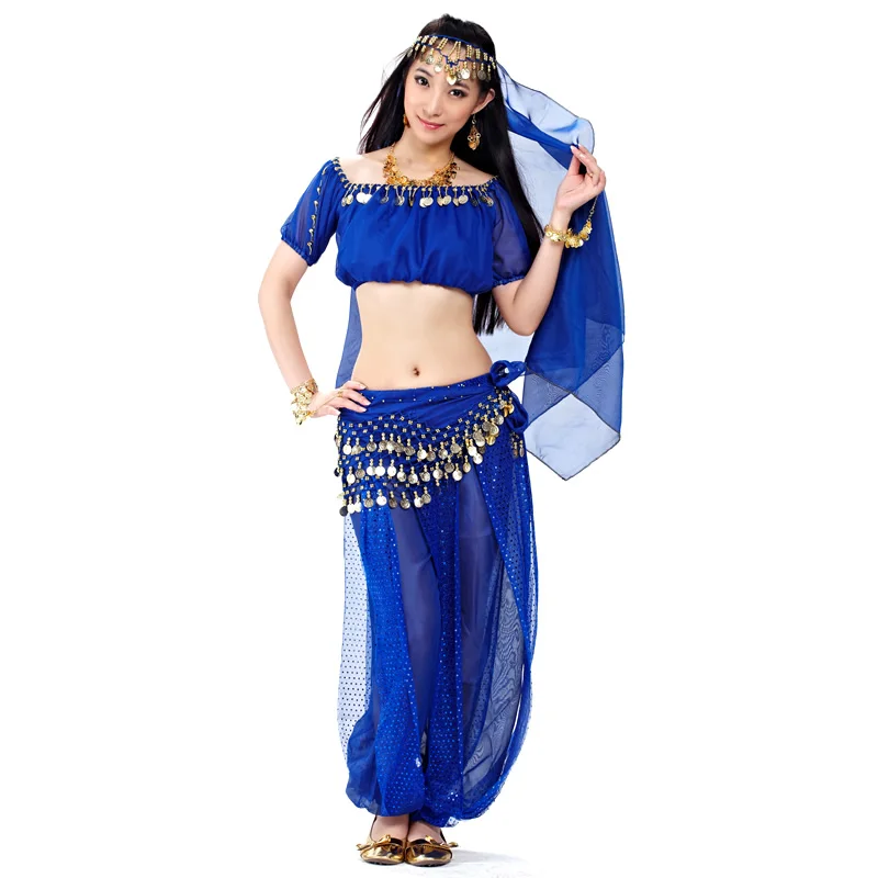 Высокое качество 5 шт. стандартные костюмы для танца живота индийские восточные