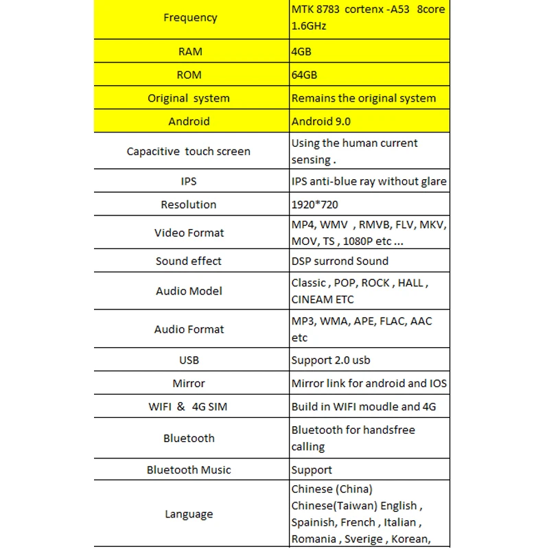 

Multimedia Navigation GPS For Jaguar XJ/XJL/F-TYPE Bluetooth 4+64G Android 9.0 BOSE system Radio Dashboard DVD Player 10.25"