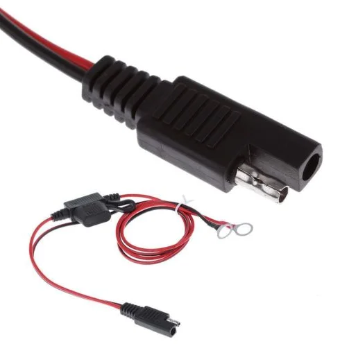 

5pcs 12V Charger Cable for Motorcycle Battery Terminal To SAE Quick Disconnect Cable Motorcycle Battery Output Connector