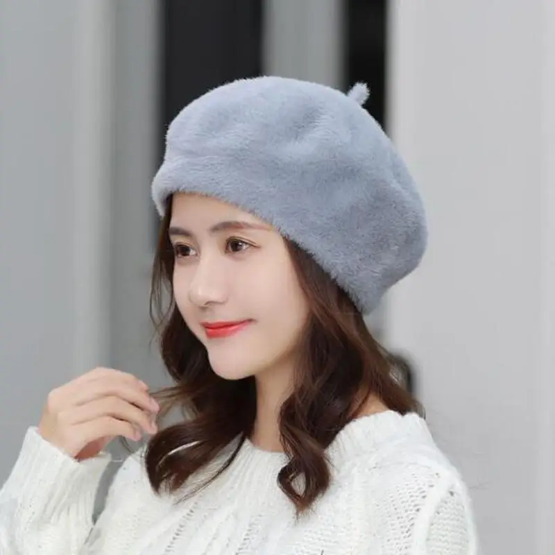 SUOGRY Элегантный женский теплый шерстяной классический бархатный Французский