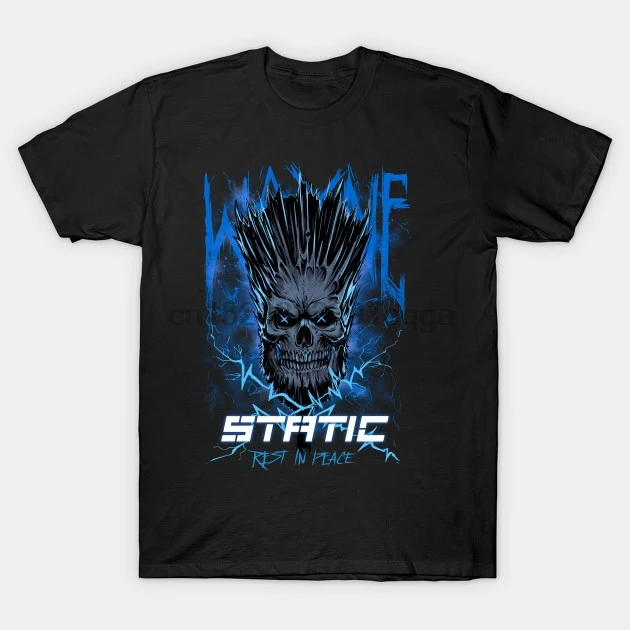

Men Short sleeve tshirt RIP Wayne Static Staticx T Shirt Women t-shirt