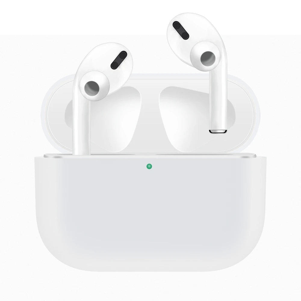 Для Apple AirPods Pro Чехол силиконовый Bluetooth беспроводной TWS наушники защитный чехол для Air Pods Pro чехол противоударный