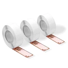 Термальная наклейка D30 в стиле кошки, школьные именные этикетки для детей, 14*40 мм, 160 шт.рулон этикеток, 3 рулонакоробка бумаги для принтера Phomemo D30