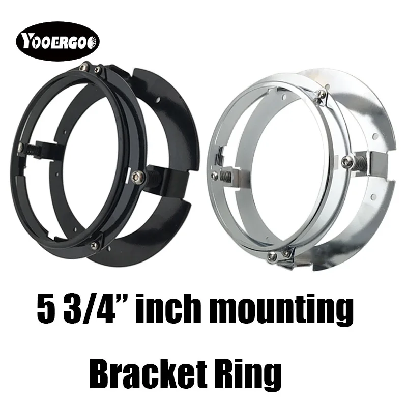 

5 3/4" 5.75 inch Headlight Bracket for Dyna Street Bob Super Wide Glide Low Rider Night Rod Softail Sportster Iron 883