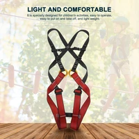 full body harness belt outdoor equipment travelling easy carrying rock climbing child safety protection portable parts