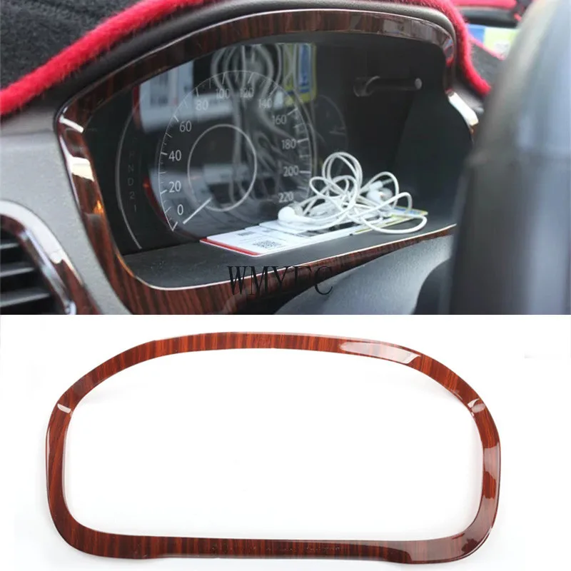 

ABS углеродное волокно Автомобильная панель приборной панели рамка Обложка отделка автомобильный Стайлинг для Honda CRV 2012-2016