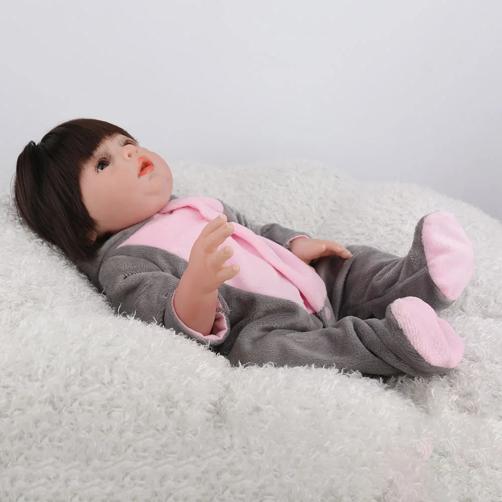 Reborn Baby Doll полное виниловое покрытие игрушки для ванной силиконовый детский