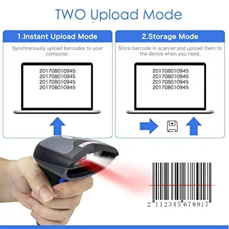NETUM W8-X беспроводной Bluetooth 2D сканер штрих-кода QR матрица данных PDF417 и NT-W3 ручной Проводной CCD автоматический считыватель штрих-кода